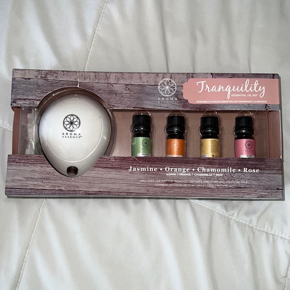 Portable Tranquility Essential Oil Set